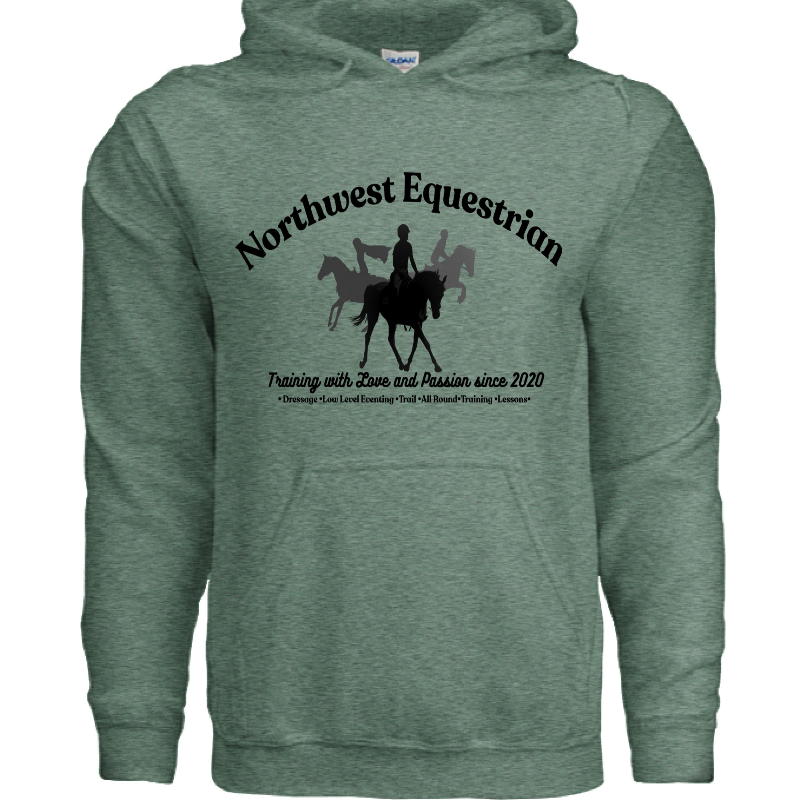 Heather Sport Dark Green - FRONT