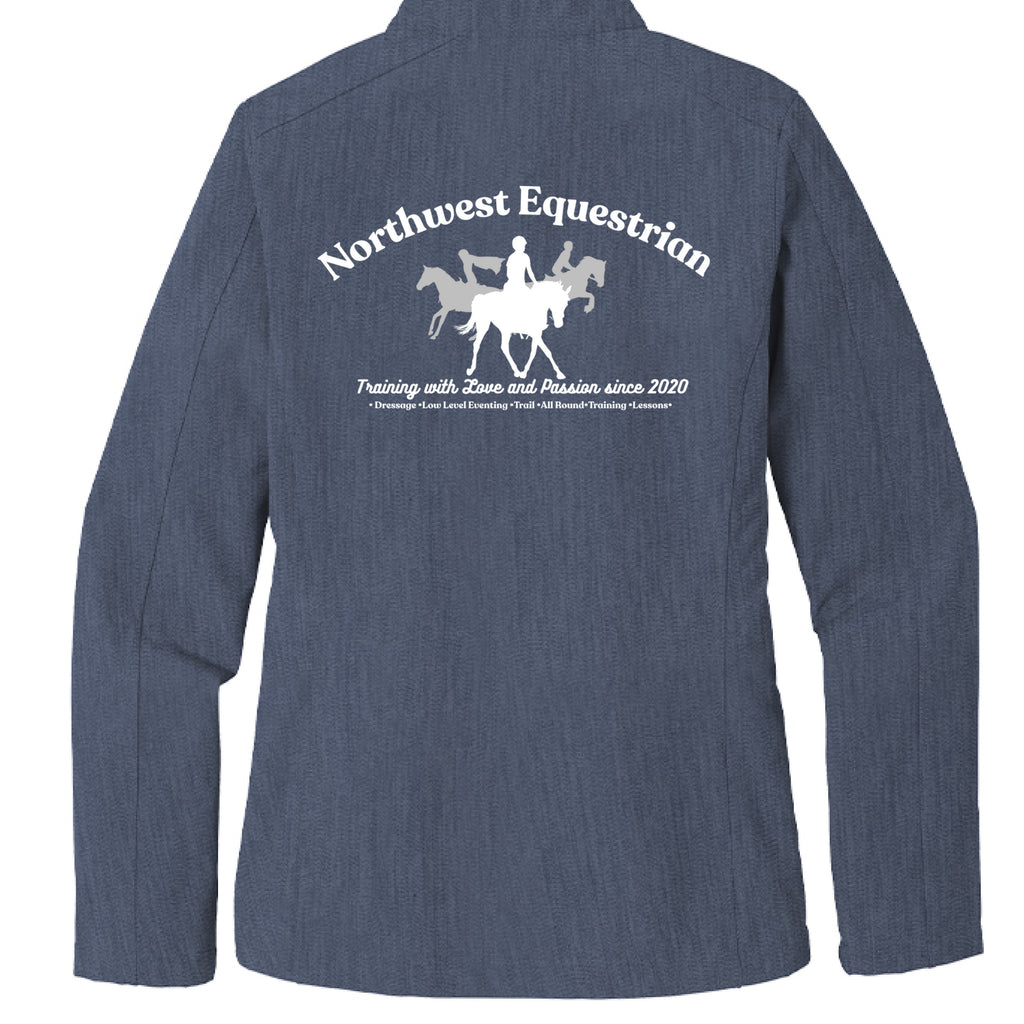 Navy Heather - BACK