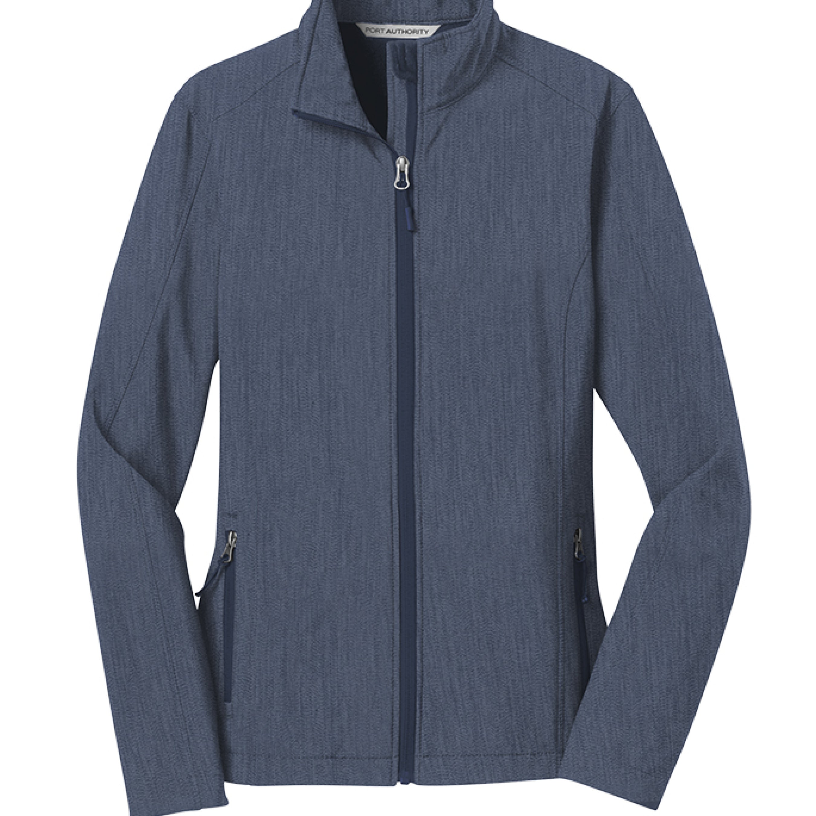 Navy Heather - FRONT