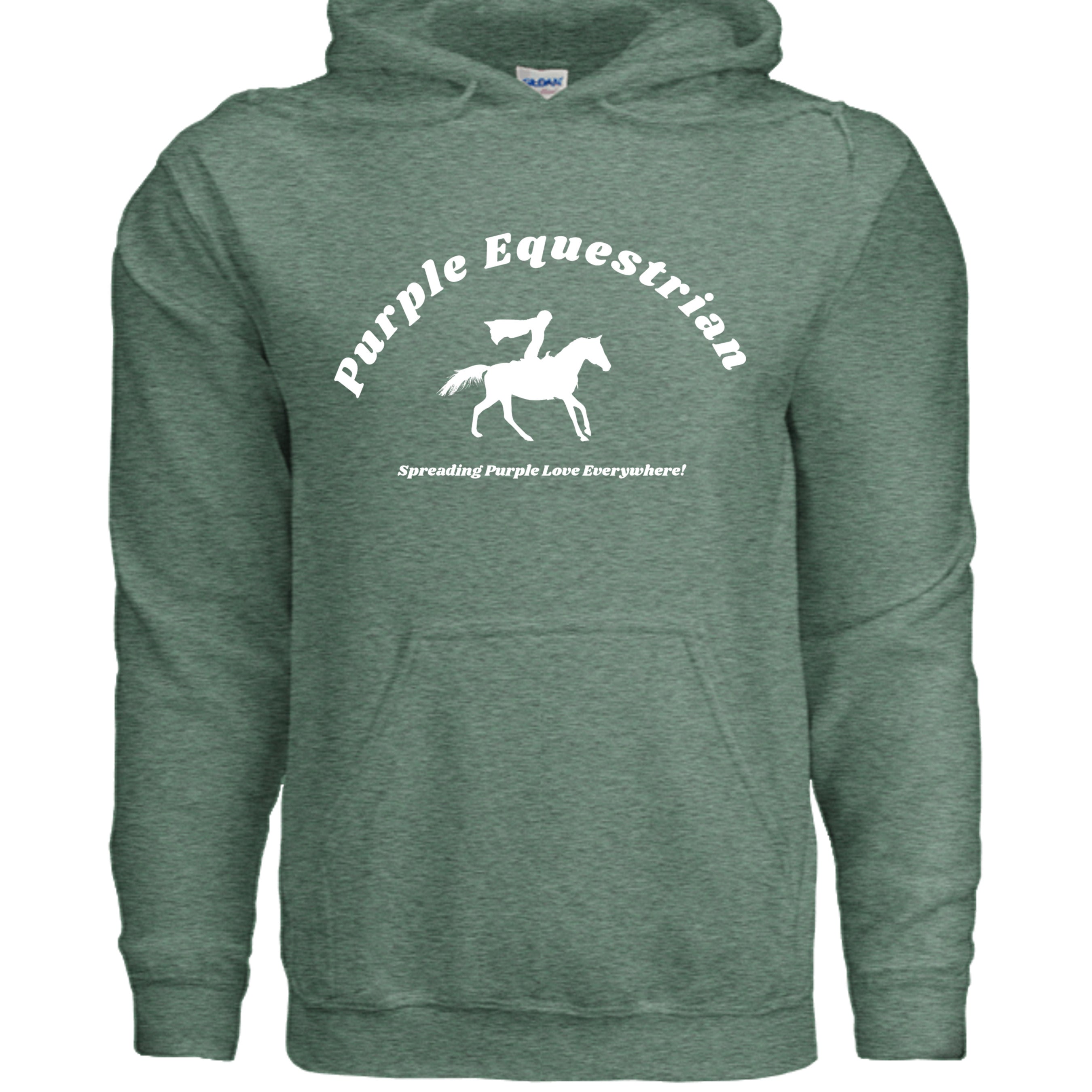 Heather Sport Dark Green - G185 - FRONT